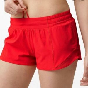 *RARE* Lululemon Hotty Hot Shorts; Carnation Red ❤️